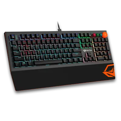 Colorful Adjustable Rainbow Backlight Mechanical Gaming Keyboard