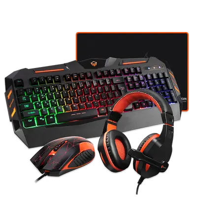 Arkadan Aydınlatmalı Oyun Kombo Kitleri 4 inç 1