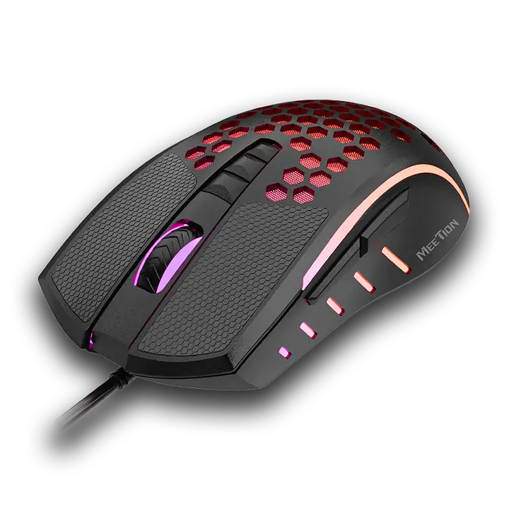 Mouse gaming ergon〓mico con cable Mouse \u2013 Meetion Mall
