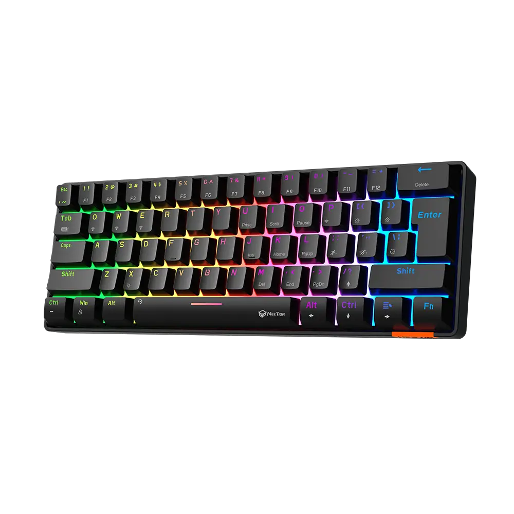 Dual Mode Bluetooth 60% Gaming Keyboard 1