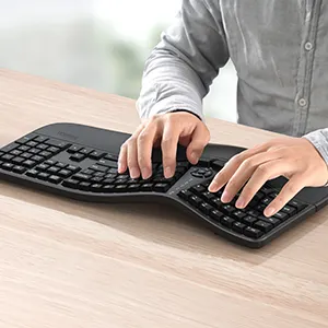 Meetion ワイヤレス エルゴノミクス キーボードを大幅割引