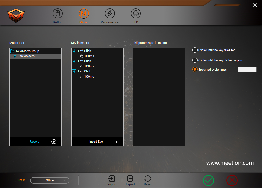 GM230 Gaming Mouse Driver Software