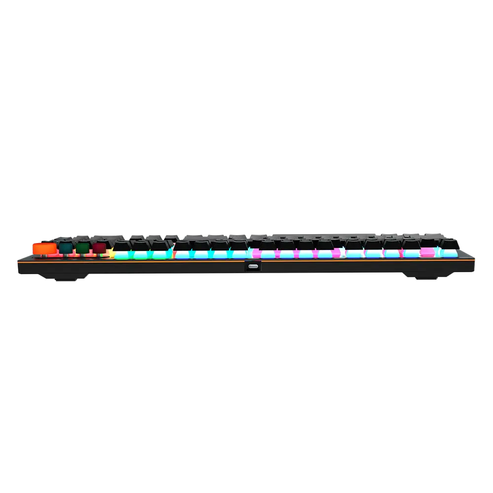 Colorful Adjustable Rainbow Backlight Mechanical Gaming Keyboard 12