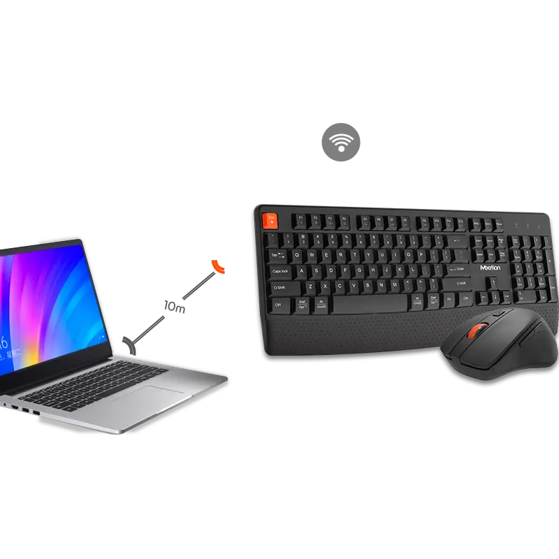 Wireless Ergonomic Keyboard Mouse Combo 6