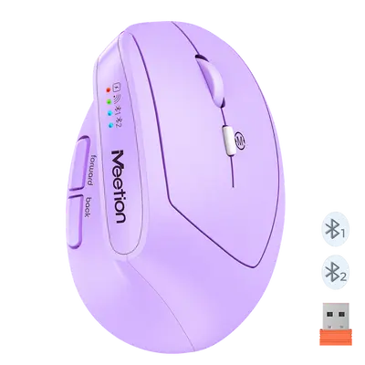 2,4g & Bluetooth Çift Modlu Ergonomik Fare