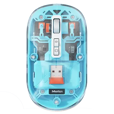 Bluetooth ve 2.4g Kablosuz Şeffaf Fare