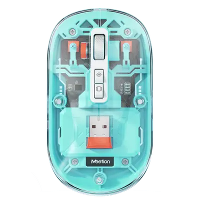 2.4g Kablosuz ve Bluetooth Şeffaf Fare