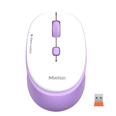 2.4g Kablosuz Ofis Faresi Mor