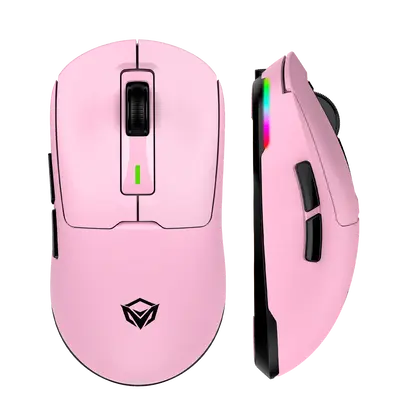 Pembe Hafif Üç Modlu Oyun Faresi