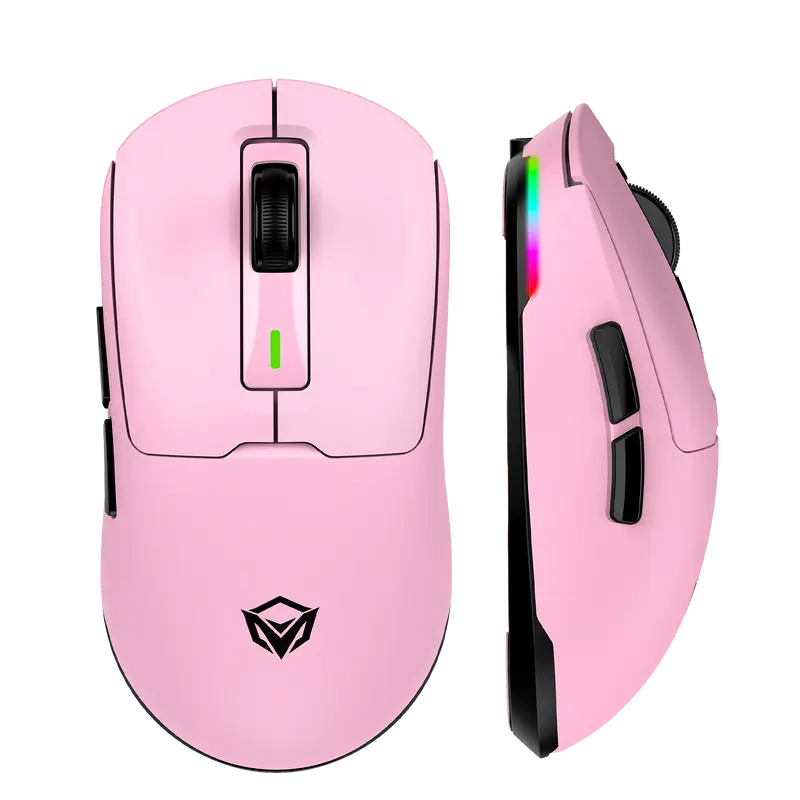 Pembe Hafif Üç Modlu Oyun Faresi