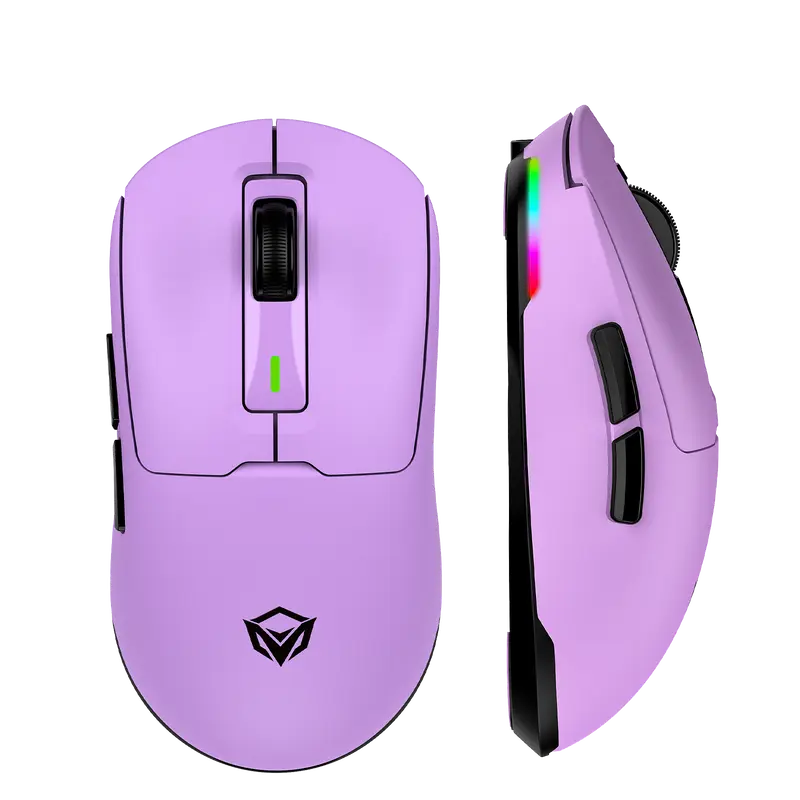RGB Özellikli Mor Üç Modlu Kablosuz Oyun Faresi