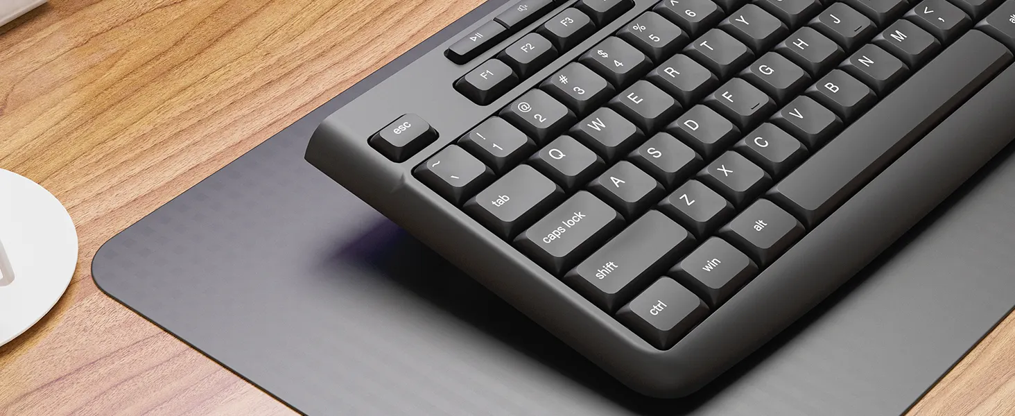 K295 Zero Noise, Durable Wired Office Keyboard