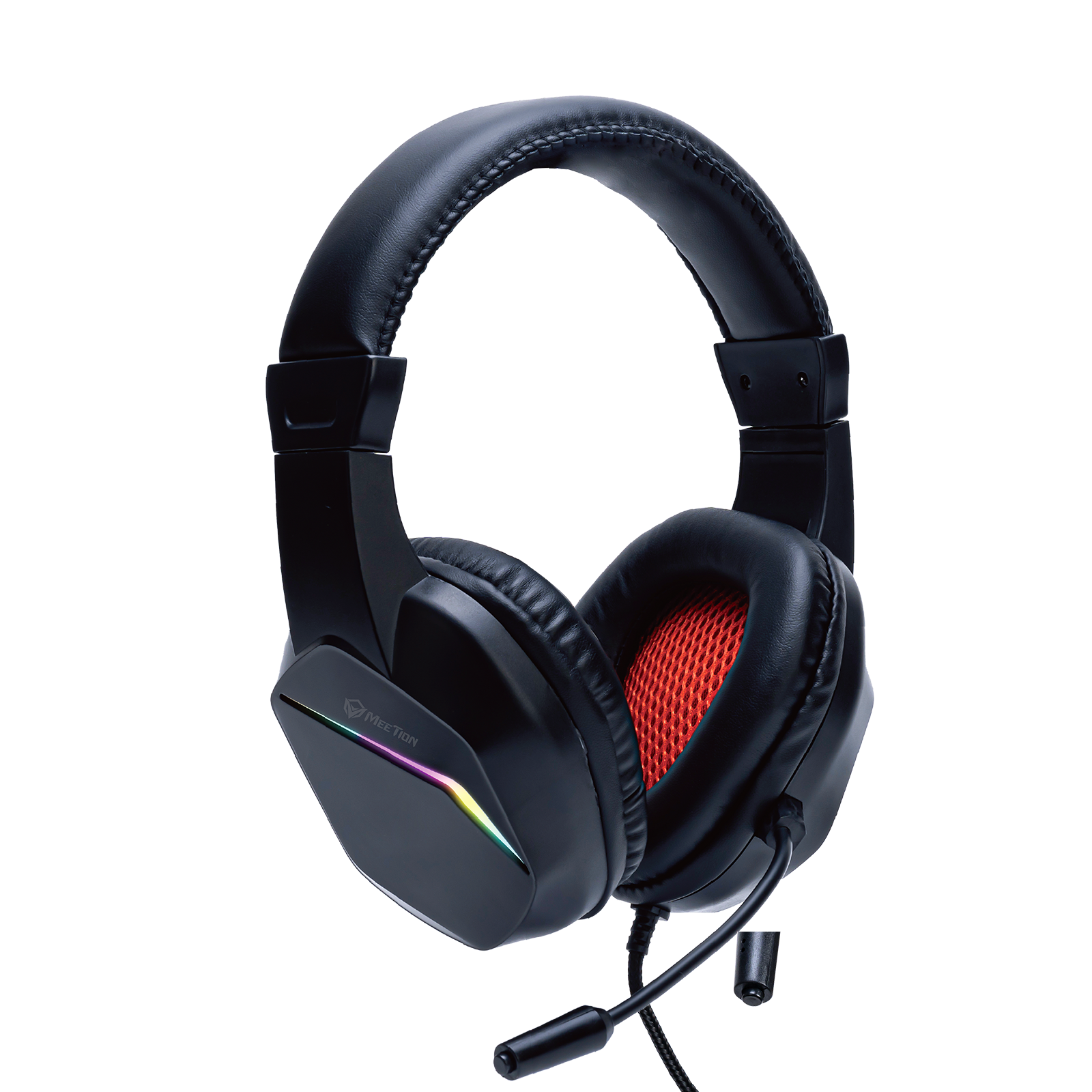 HP022 Noise-Cancelling RGB Wired Gaming Headset