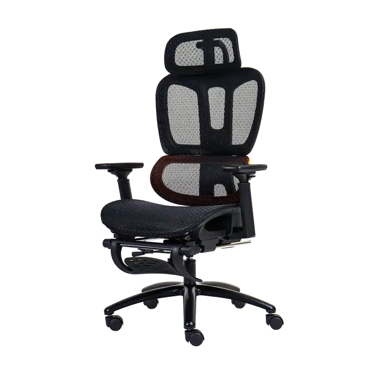 CHR32 Breathable Ergonomic Gaming E-Sport Chair with Footrest
