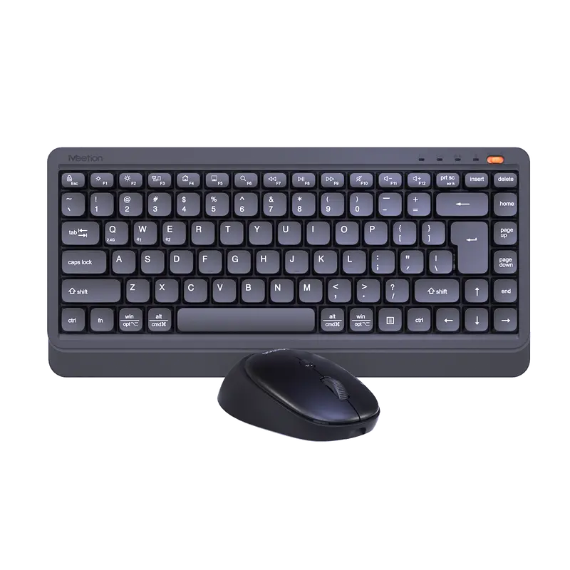 Kablosuz Çift Modlu Mini Ofis Klavye ve Fare Kombinasyonu