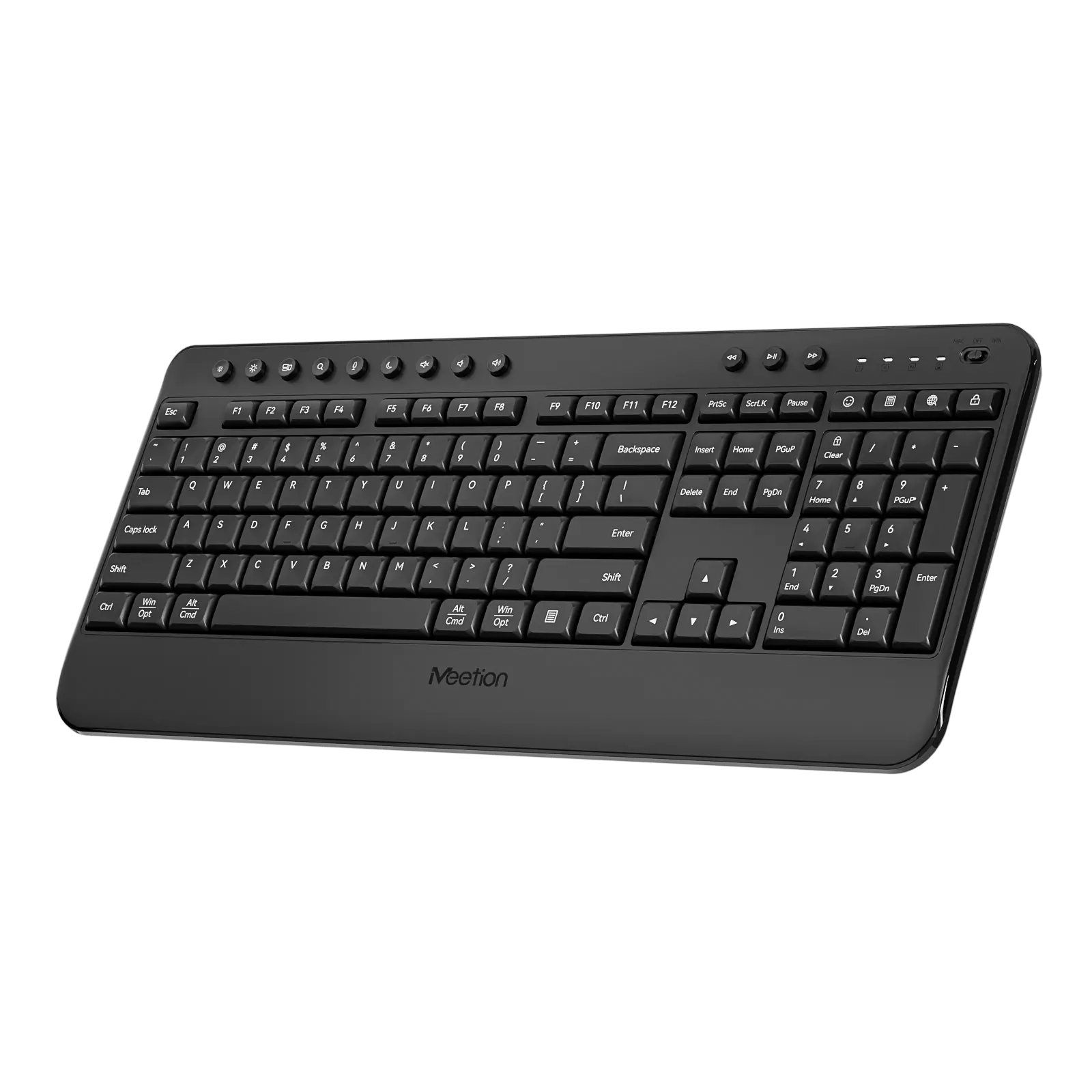 Teclado inalámbrico de diseño completo 1