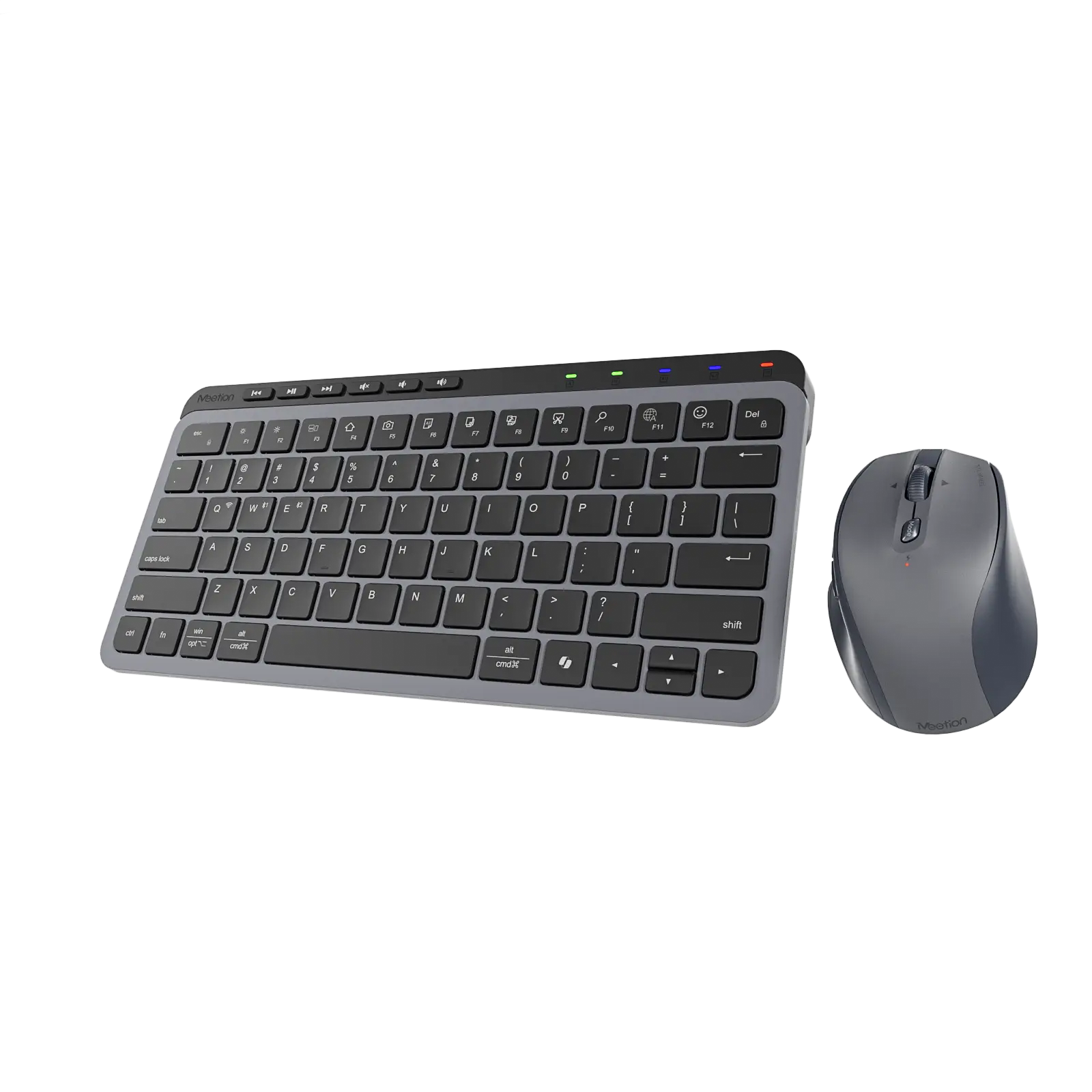 듀얼 모드 무선 컴팩트 키보드 및 마우스 콤보 1