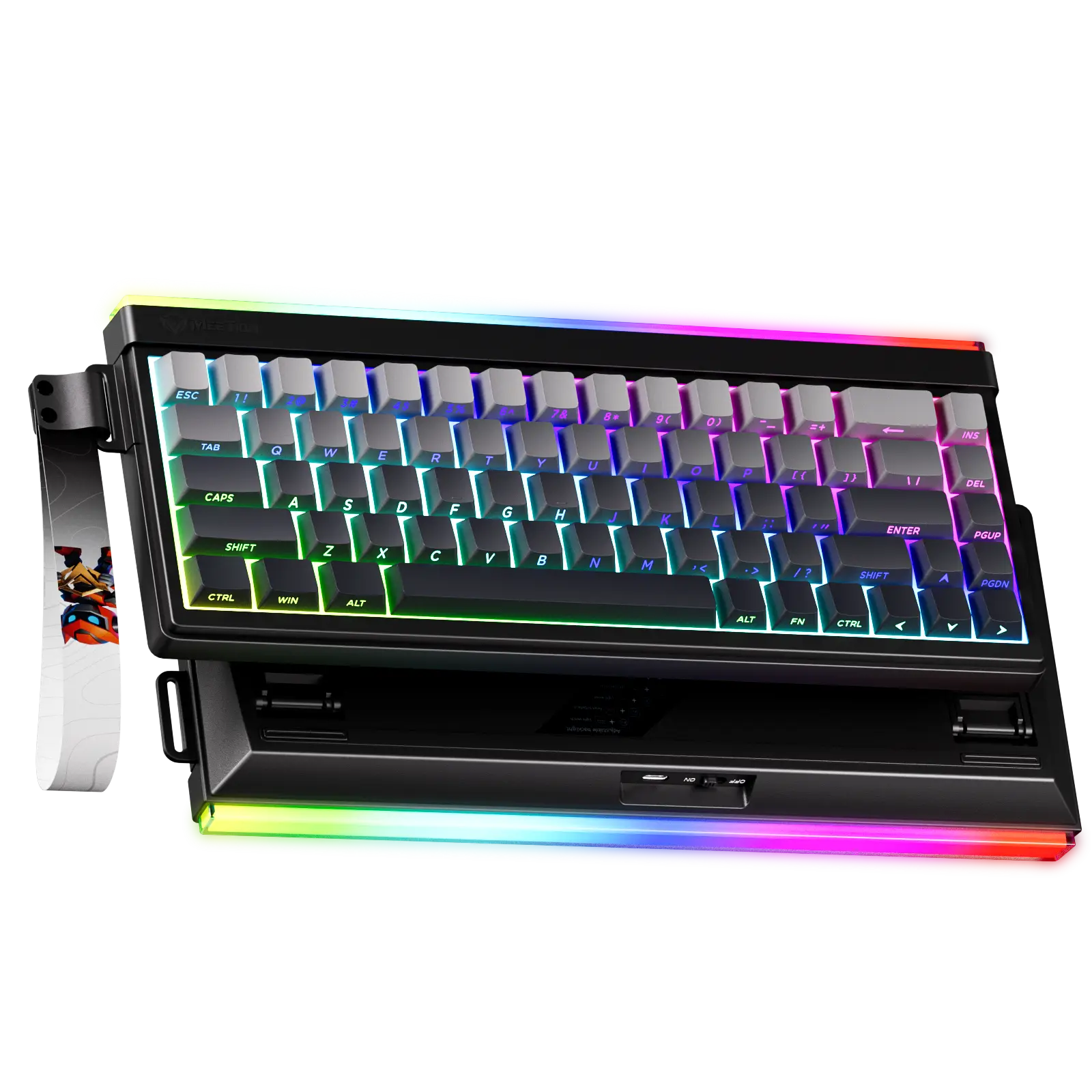 68% 무선 멤브레인 게이밍 키보드 1