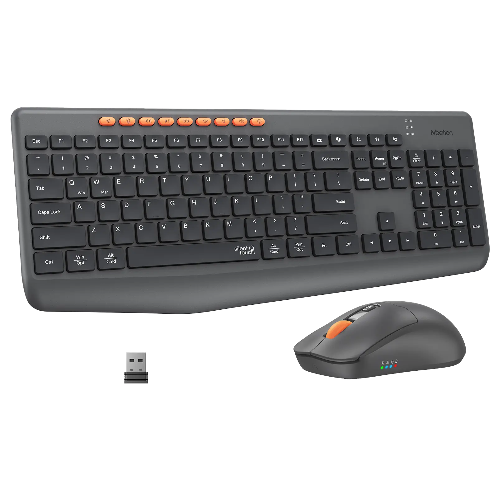 Full Size Wireless Keyboard and Mouse Combo 1