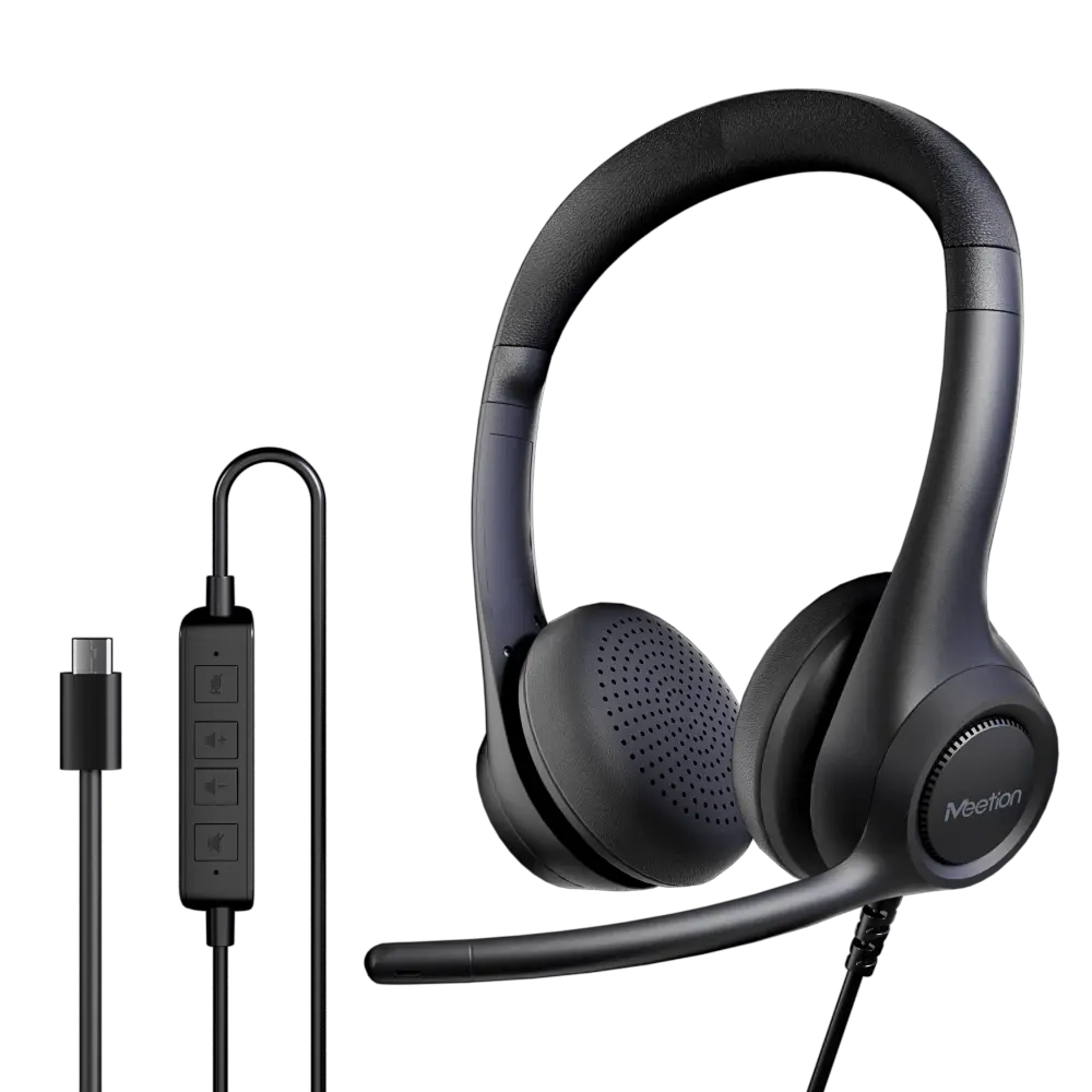 軽量Type-C有線電話ヘッドセット 1